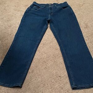 Rider’s by Lee  Women’s Size 29” Relaxed Denim Jeans in Deep Blue